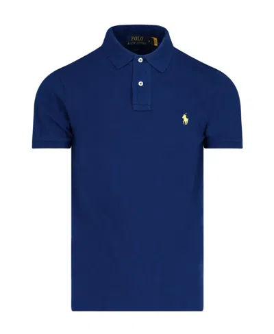 Polo Ralph Lauren Ralph Lauren Slim Fit Polo T Shirt Blue