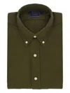 Polo Ralph Lauren Button Long-sleeve Shirt In Green