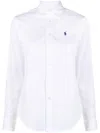 Polo Ralph Lauren Classic Long Sleeves Button Front Shirt Clothing In White