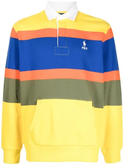 Polo Ralph Lauren Embroidered-logo Shirt In Multicolour