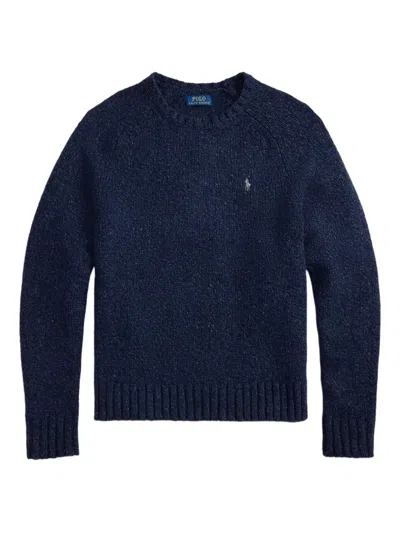 Polo Ralph Lauren Long Sleeve-pullover Clothing In Blue