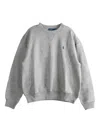 Polo Ralph Lauren Crew Neck Knit Sweater In Gray