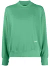 Polo Ralph Lauren Embroidered-logo Sweatshirt In Green