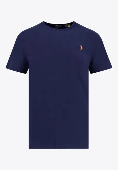 POLO RALPH LAUREN EMBROIDERED LOGO T-SHIRT