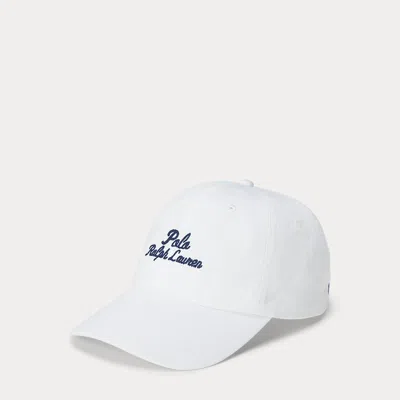 Polo Ralph Lauren Embroidered Logo Twill Ball Cap In Pink