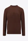 Polo Ralph Lauren Men's Sweaters Ralph Lauren - Ls Cn Pp Long Sleeve Pullover - Brown In Brown