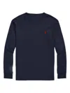Polo Ralph Lauren Embroidered Long-sleeve T-shirt In Black