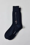 Polo Ralph Lauren Embroidered Martini Bear Crew Sock In Black, Men's At Urban Outfitters In Blue