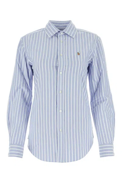 Polo Ralph Lauren Embroidered Oxford Shirt In 004