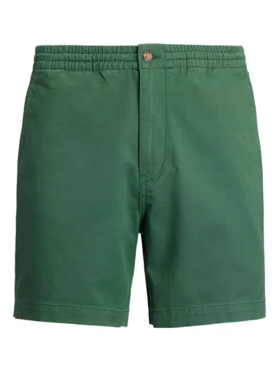Polo Ralph Lauren Embroidered-polo Pony Shorts In Green