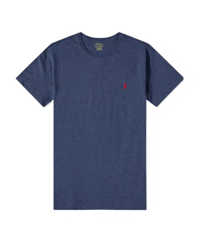 Polo Ralph Lauren Embroidered Polo Pony T-shirt In Blue