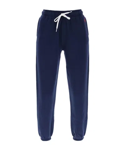POLO RALPH LAUREN POLO RALPH LAUREN LOGO EMBROIDERED DARWSTRING TRACK PANTS
