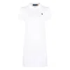 Polo Ralph Lauren Embroidered-pony Polo Dress In Animal Print