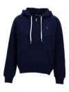 Polo Ralph Lauren Embroidered Pony Zip Hoodie In Blue