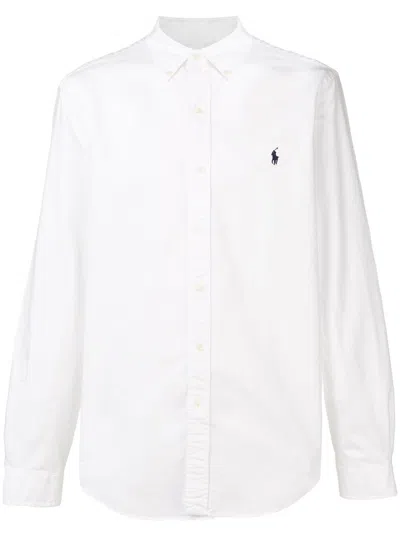 Polo Ralph Lauren Embroidered Shirt In Animal Print