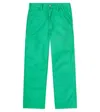 Polo Ralph Lauren Embroidered Straight Jeans In Green
