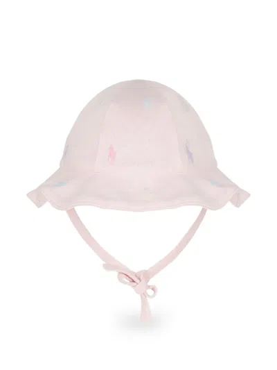 Polo Ralph Lauren Babies' Embroidered Sun Hat In White