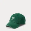 Polo Ralph Lauren Embroidered Twill Ball Cap In Green