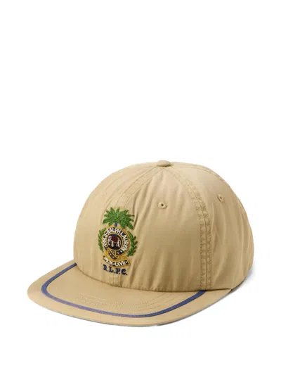 Polo Ralph Lauren Embroidered-logo Cap In Purple