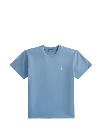 Polo Ralph Lauren Embroidered-logo T-shirt In Multi