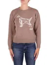 Polo Ralph Lauren English Setter Sweater - Taupe In Brown