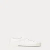 Polo Ralph Lauren Essence 100 Canvas Cap-toe Trainers In White