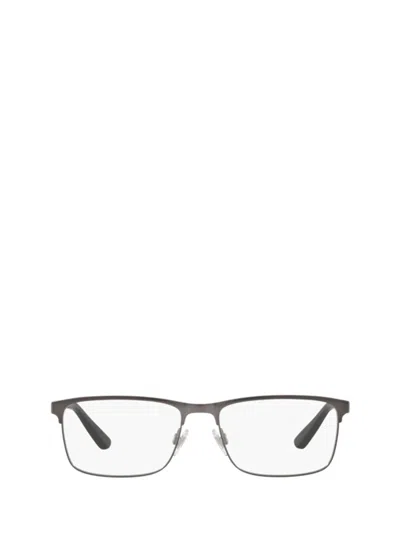 Polo Ralph Lauren Eyeglasses In Matte Dark Gunmetal