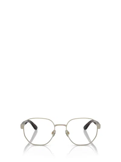 Polo Ralph Lauren Eyeglasses In Semishiny Pale Gold