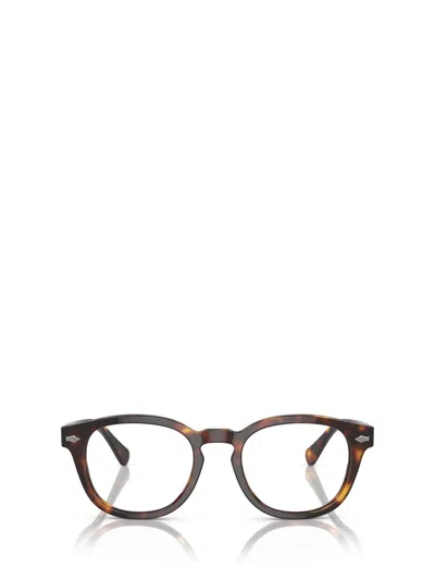 Polo Ralph Lauren Eyeglasses In Shiny Brown Tortoise