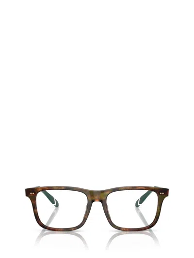 Polo Ralph Lauren Eyeglasses In Shiny Brown Tortoise