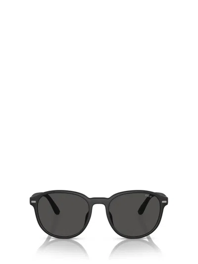 Polo Ralph Lauren Eyewear Oval Frame Sunglasses In Black