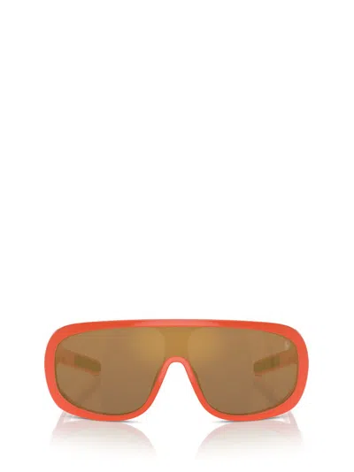 Polo Ralph Lauren Eyewear Oversized Frame Sunglasses In Orange