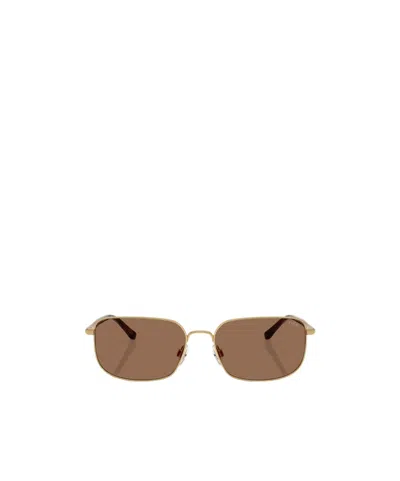 Polo Ralph Lauren Eyewear Rectangle Frame Sunglasses In Brown