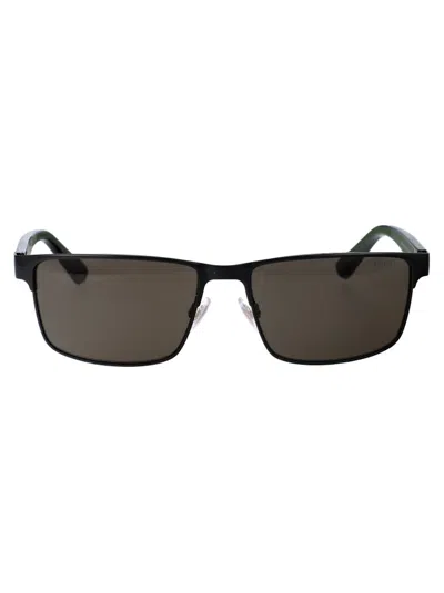 Polo Ralph Lauren Eyewear Rectangle Frame Sunglasses In Black