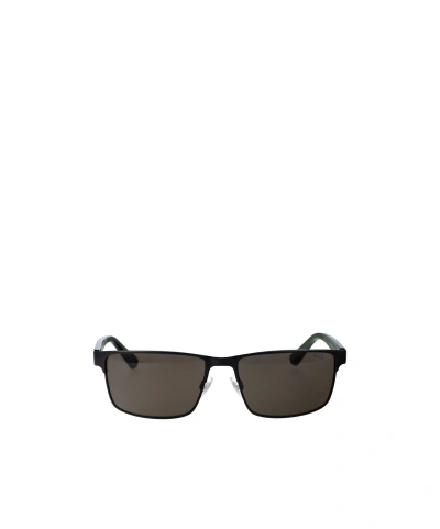 Polo Ralph Lauren Eyewear Rectangle Frame Sunglasses In Black
