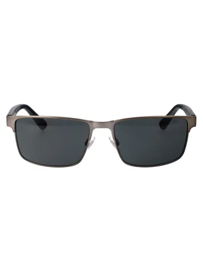 Polo Ralph Lauren Eyewear Rectangle Frame Sunglasses In Gray