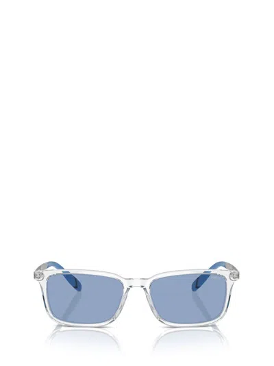 Polo Ralph Lauren Eyewear Rectangle Frame Sunglasses In White