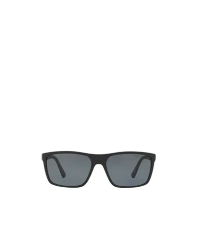 Polo Ralph Lauren Eyewear Rectangular Frame Sunglasses In Gray