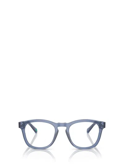 Polo Ralph Lauren Eyewear In Shiny Transparent Blue