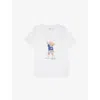 Polo Ralph Lauren Big Boys Polo Bear Cotton Jersey T-shirt In White