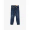 Polo Ralph Lauren Faded-wash Straight-leg Stretch-denim Blend Jeans 7-12