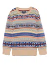 Polo Ralph Lauren Fair Isle-intarsia Sweater In Neutrals