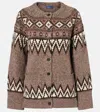Polo Ralph Lauren Fair Isle Jacquard Wool-blend Cardigan In Multi