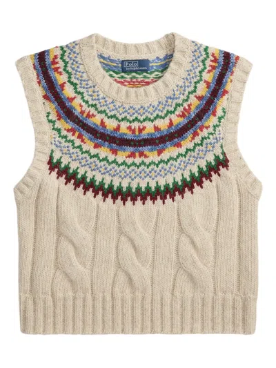Polo Ralph Lauren Fair Isle Sleeveless Knit Vest