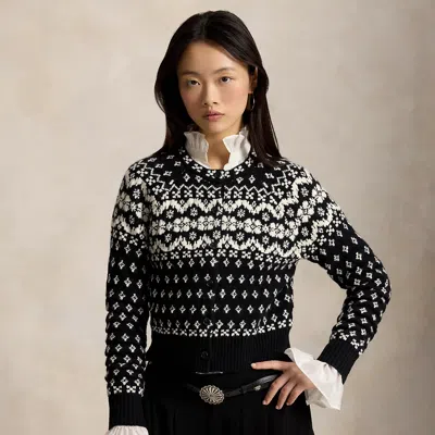 Polo Ralph Lauren Fair Isle Cardigan In Multi