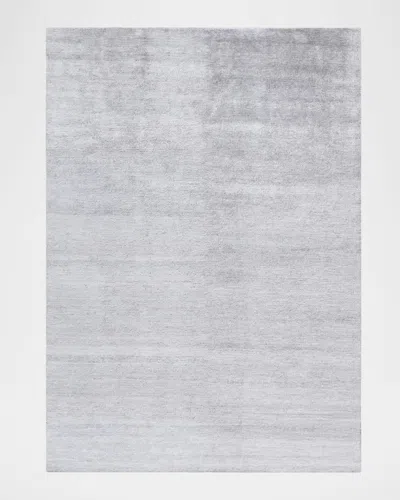 Polo Ralph Lauren Fairfax Hand Knotted Rug In Silver Sky