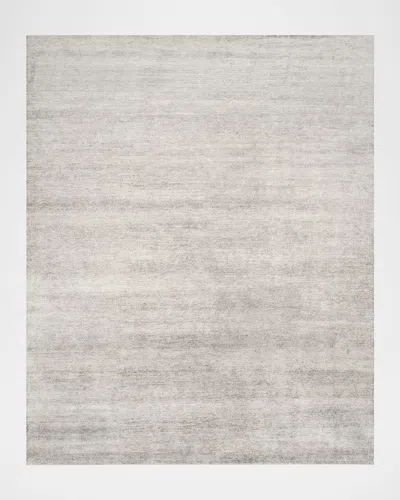 Polo Ralph Lauren Fairfax Hand Knotted Rug In Silver Sky