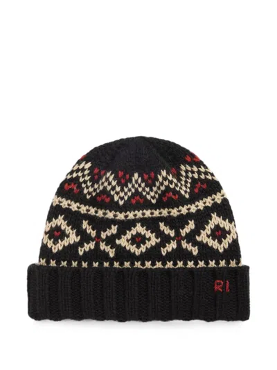 Polo Ralph Lauren Fair-isle-intarsia Beanie Hat In Multi