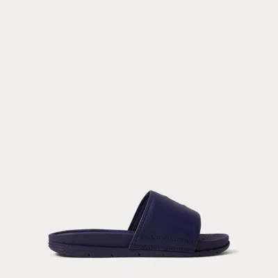 Polo Ralph Lauren Kids' Fairview Polo Pony Slide In Navy
