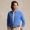 Polo Ralph Lauren Featherweight Mesh Shirt In Blue